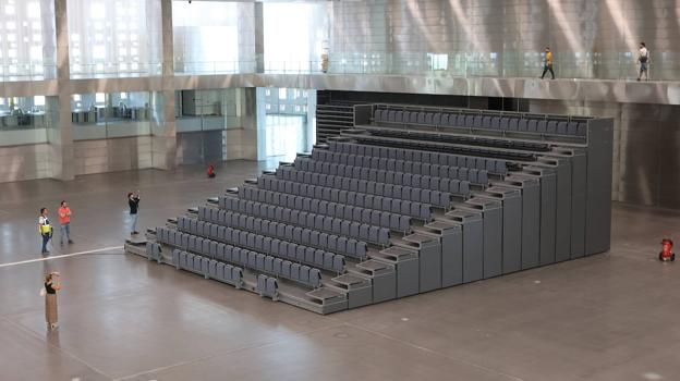 Imagen del salón principal del Centro de Ferias de Córdoba