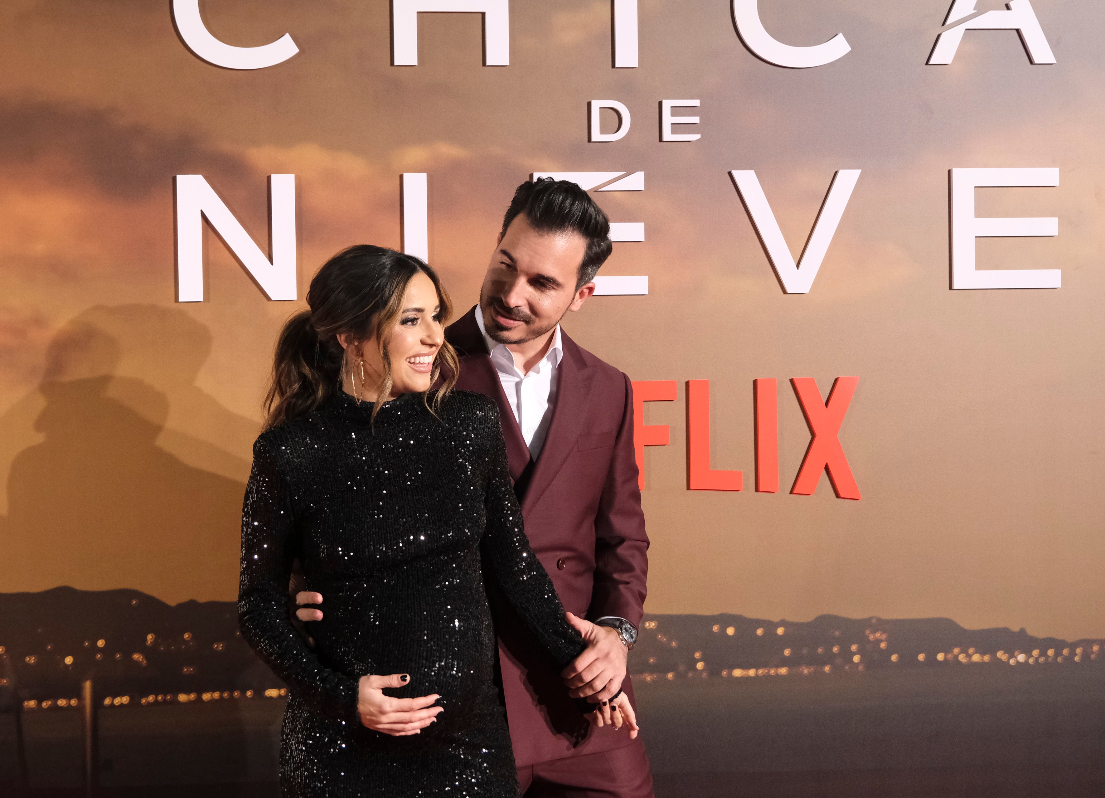 En imágenes, el estreno en Málaga de la nueva serie de Netflix &#039;La chica de nieve&#039;