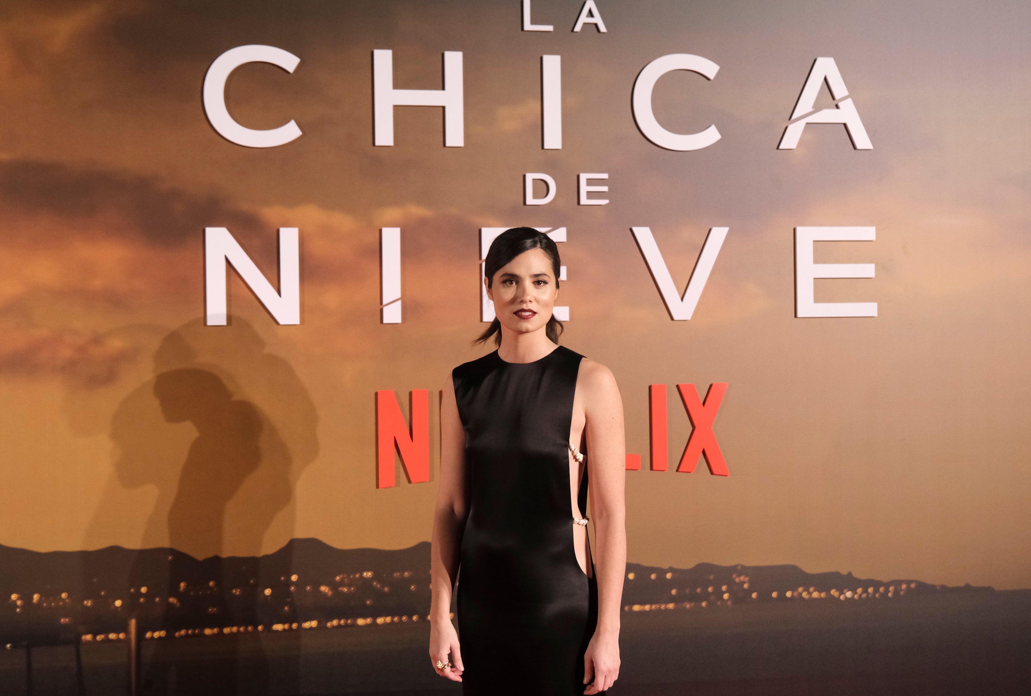 En imágenes, el estreno en Málaga de la nueva serie de Netflix &#039;La chica de nieve&#039;