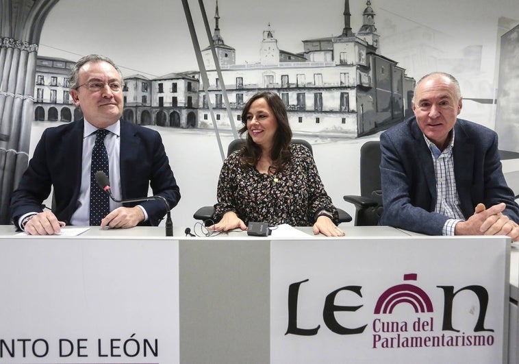 PP, Cs y UPL se 'unen' en León para pedir la municipalización del aparcamiento subterráneo de San Marcelo