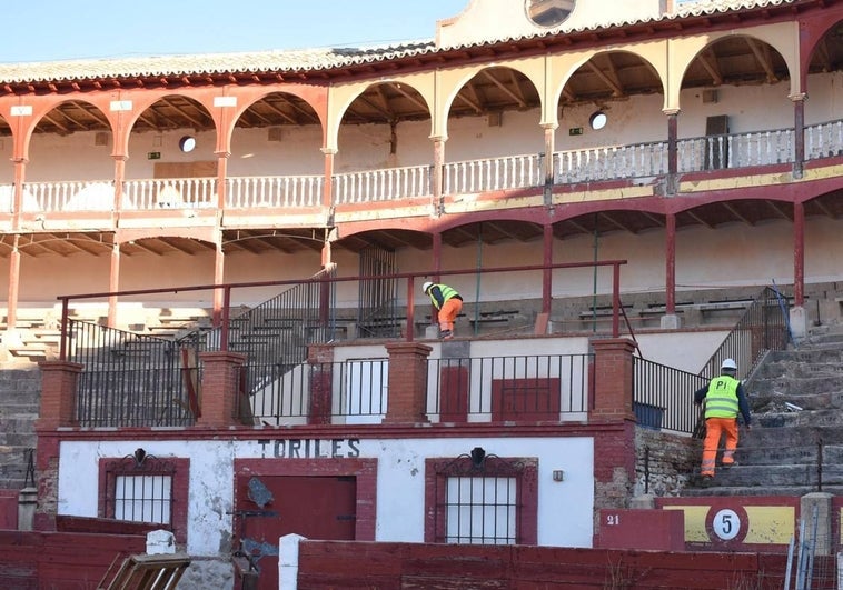 Las obras de la plaza de toros de Ciudad Real acabarán a principios de verano