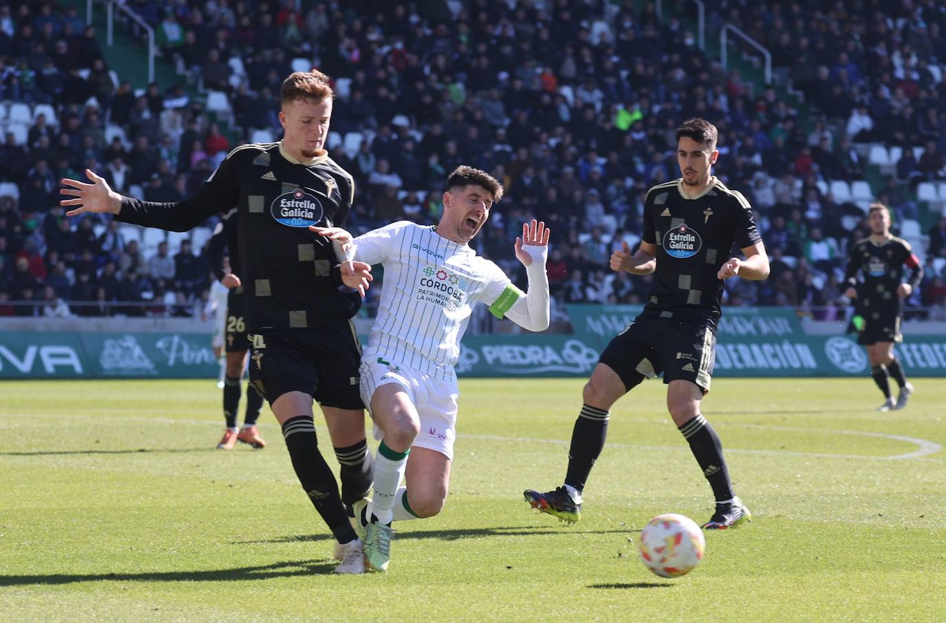 El partido del Córdoba CF-Celta B, en imágenes