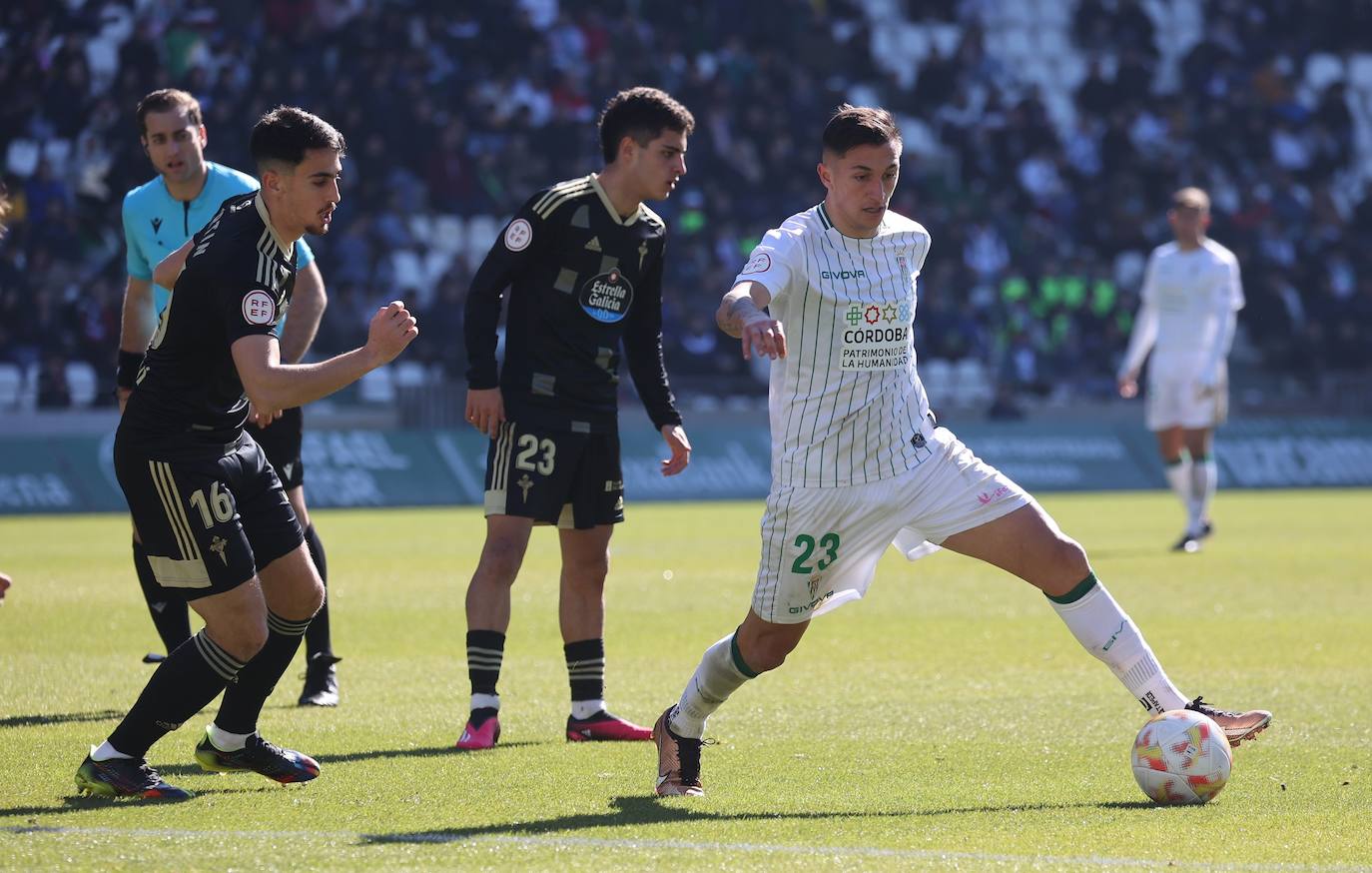 El partido del Córdoba CF-Celta B, en imágenes