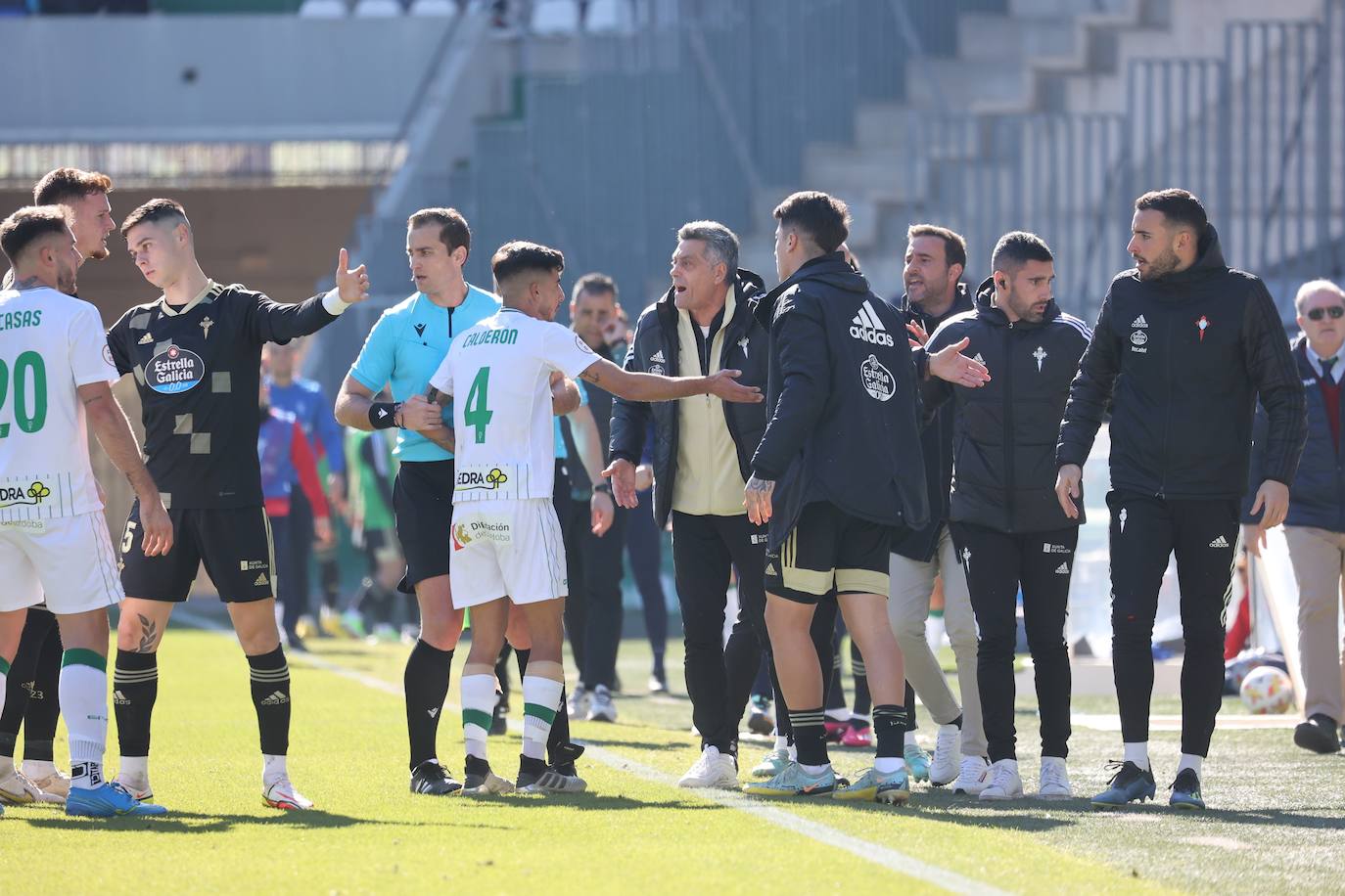 El partido del Córdoba CF-Celta B, en imágenes
