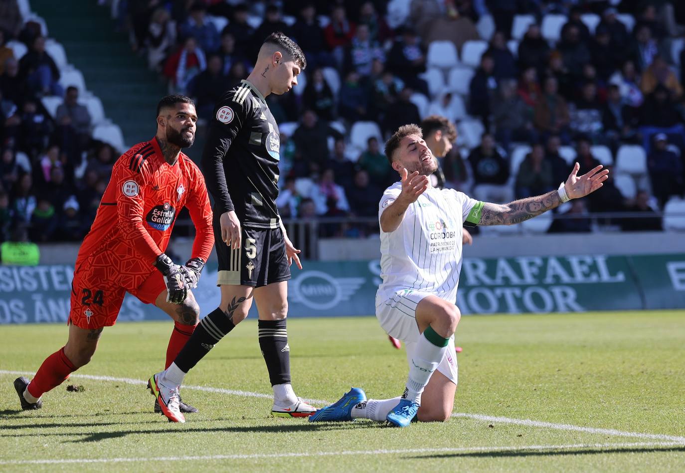 El partido del Córdoba CF-Celta B, en imágenes