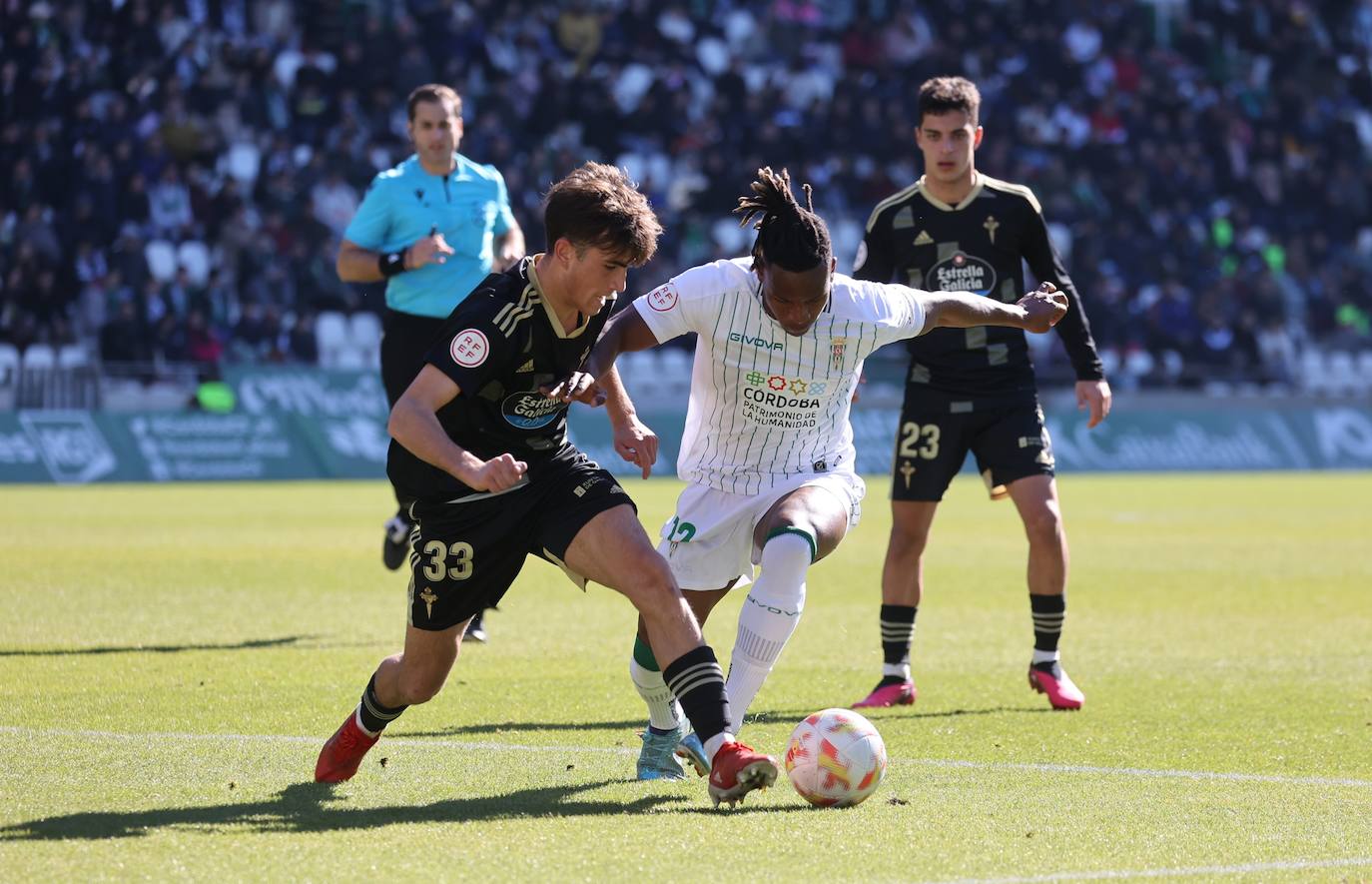 El partido del Córdoba CF-Celta B, en imágenes
