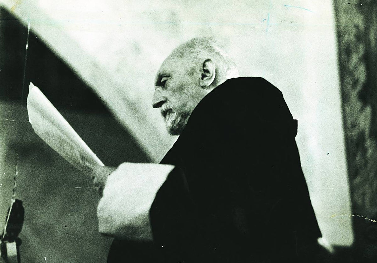 Último discurso de Unamuno en la Universidad de Salamanca