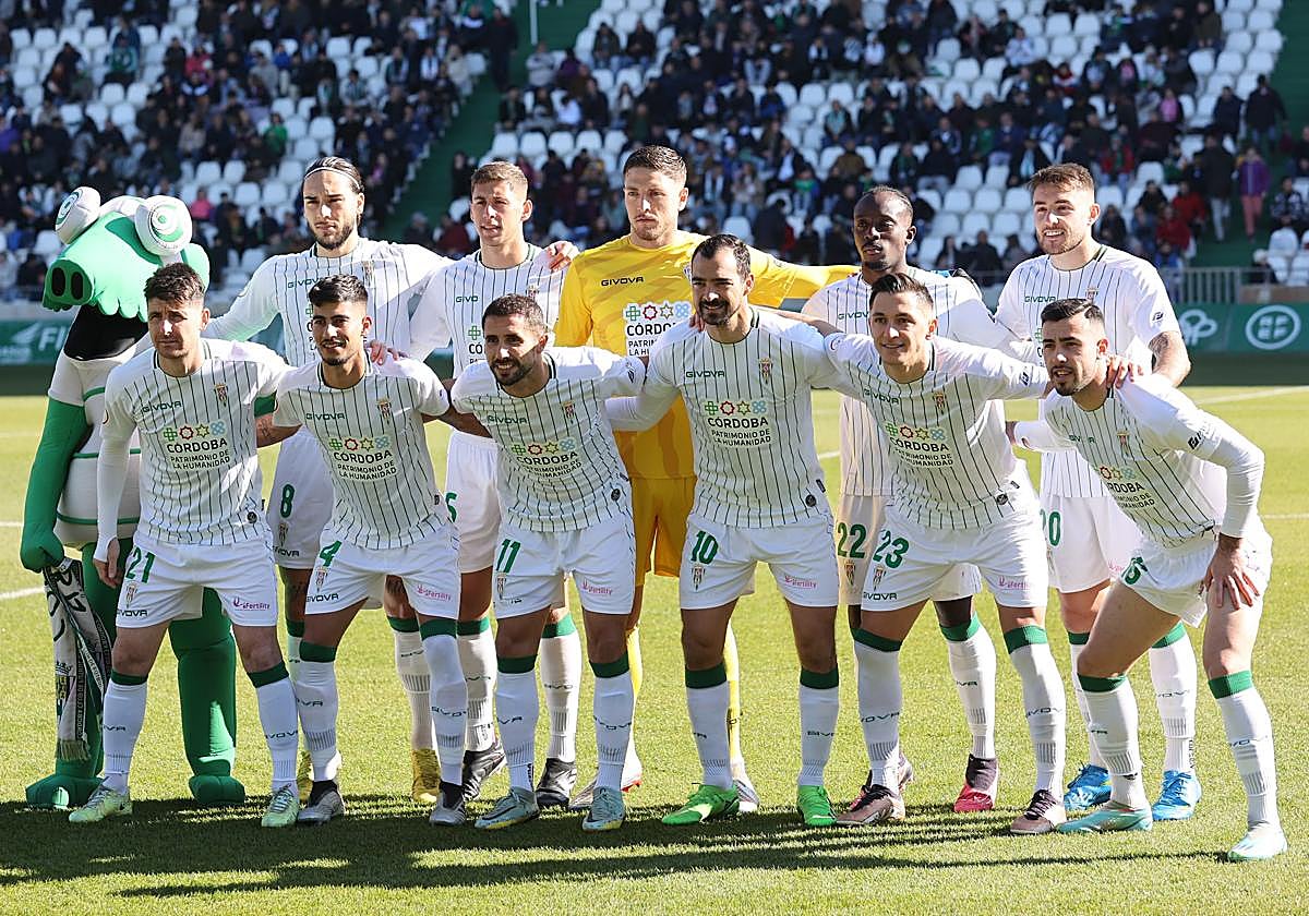 El último once titular del Córdoba CF en la liga