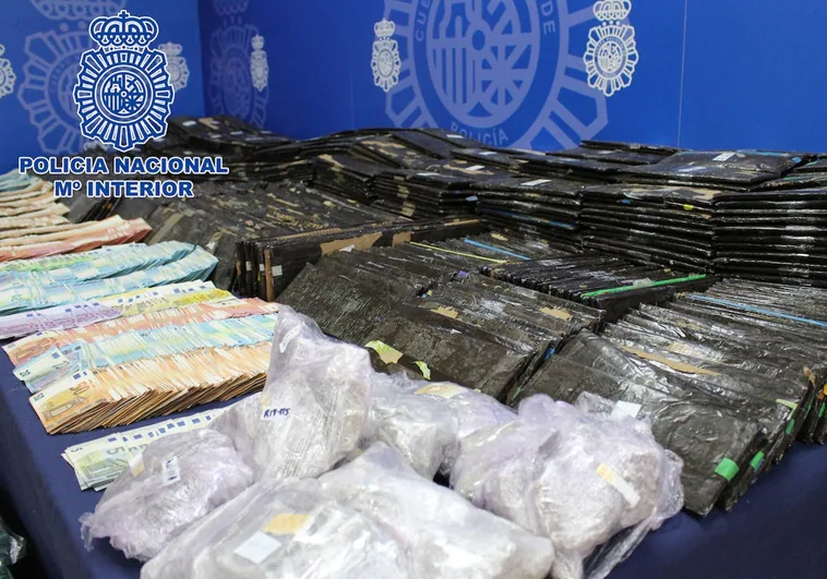 La Rubia, un narco quinqui, lideraba la red que movió casi una tonelada de cocaína valorada en más de 130 millones de euros
