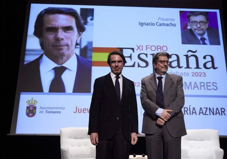 Aznar, sobre que Tamames lidere la moción de censura de Vox: «España no está para este tipo de cosas, hay que tomarse el país en serio»