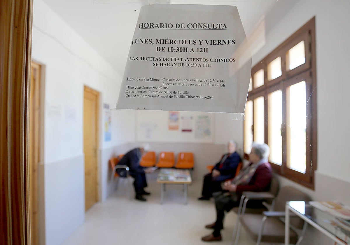 Consultorio local en Viloria del Henar, en una imagen de archivo