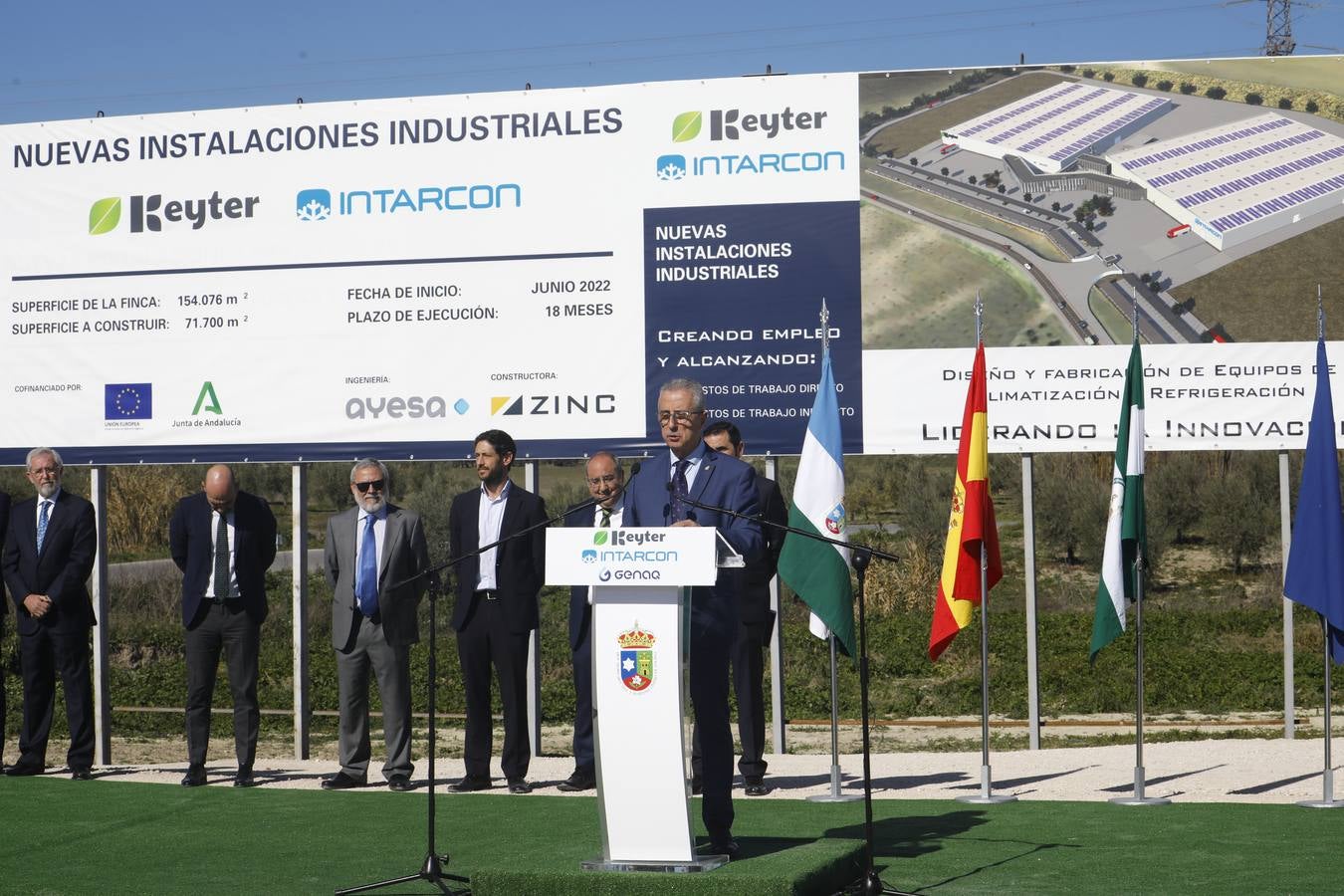 Las obras de Keyter Intarcon Genaq en Lucena, en imágenes