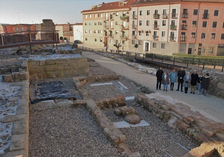 El yacimiento del sector amurallado de Entretorres de Talavera será visitable a partir del mes de marzo