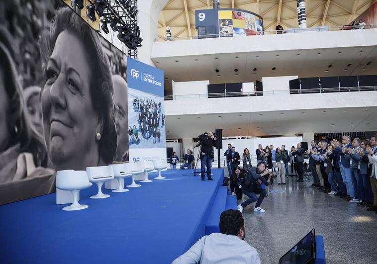 El PP se vuelca con la memoria de «la mejor alcaldesa del mundo, Rita Barberá»