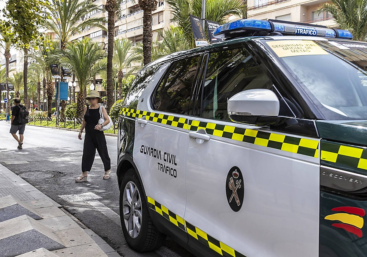 Imagen de archivo de un vehículo de la Guardia Civil