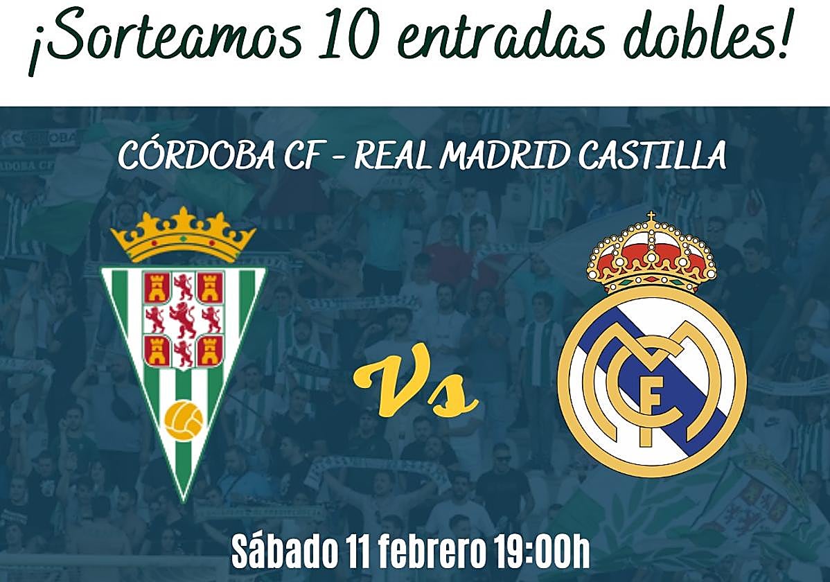 Gráfico del sorteo de entradas de ABC para el Córdoba CF - Real Madrid Castilla