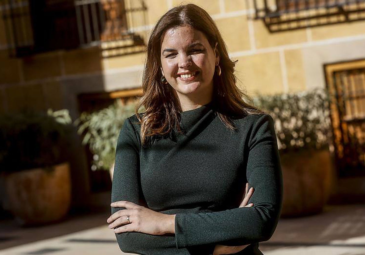 Imagen de la vicealcaldesa y secretaria general del PSOE de Valencia, Sandra Gómez