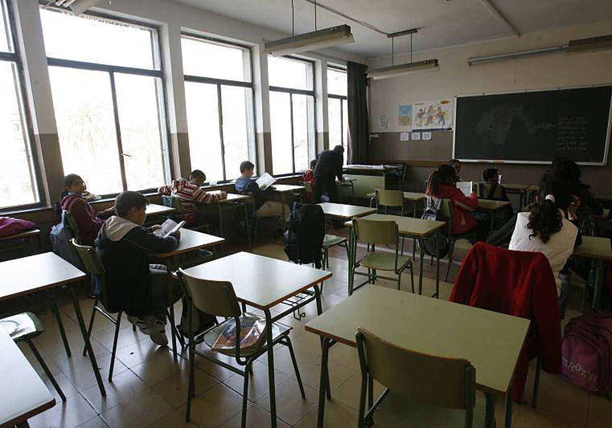 Un centro de Secundaria en Barcelona