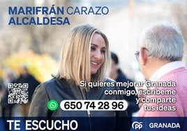 WhatsApp, la herramienta para la precampaña de Marifrán Carazo a la alcaldía de Granada