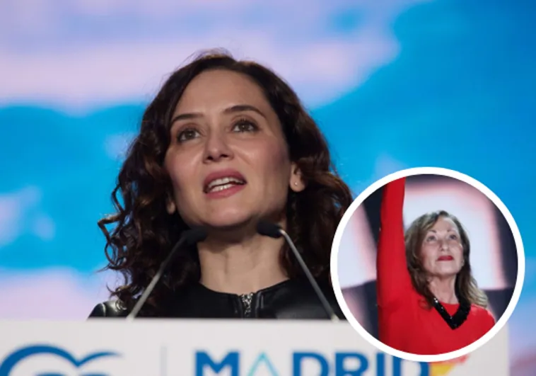 Isabel Díaz Ayuso agradece el discurso de la viuda de Saura por su defensa de la sanidad pública
