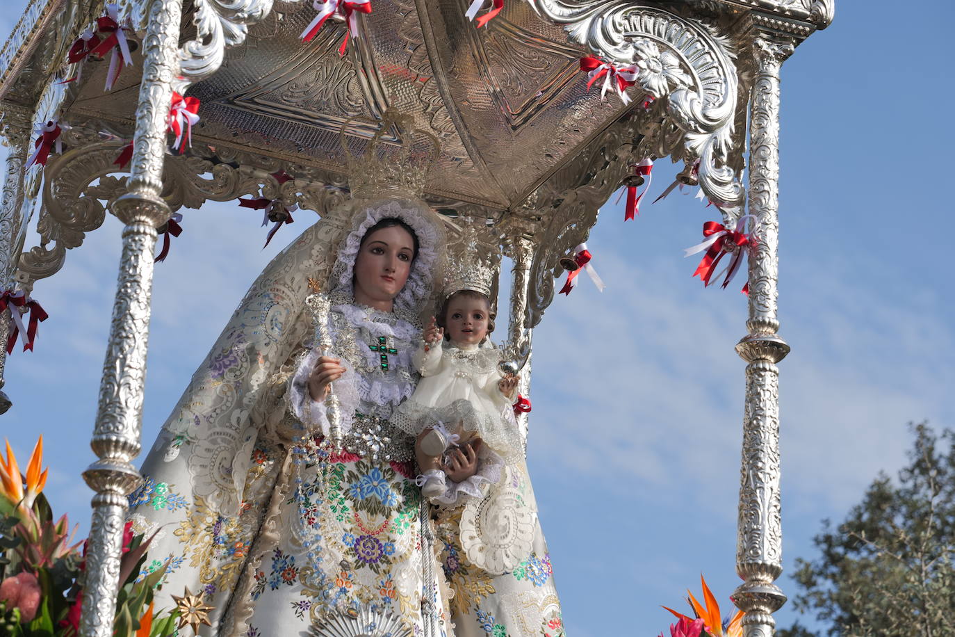 La llegada de la Virgen de Luna a Pozoblanco, en imágenes