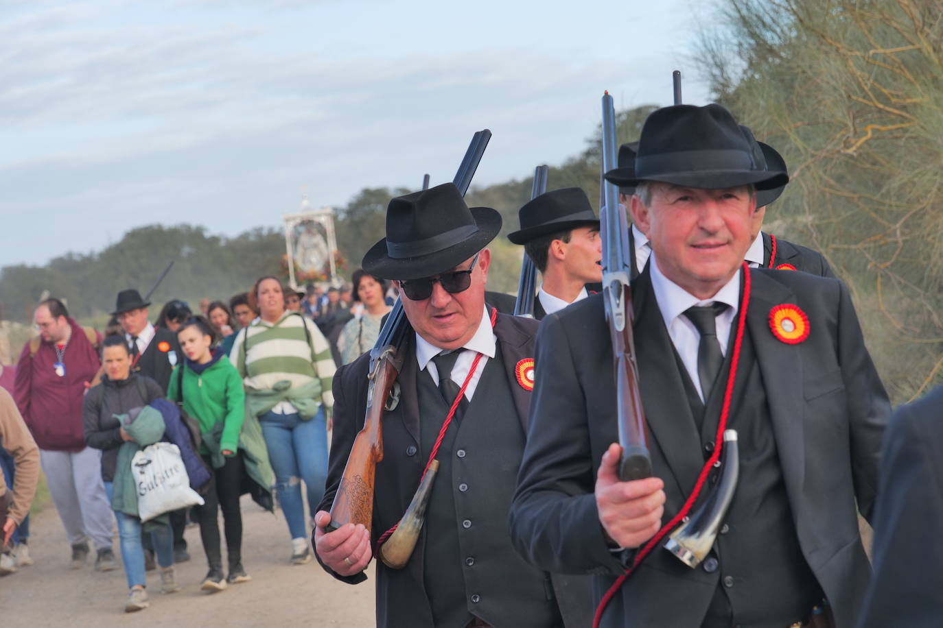 La llegada de la Virgen de Luna a Pozoblanco, en imágenes