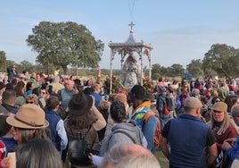 La llegada de la Virgen de Luna a Pozoblanco, en imágenes