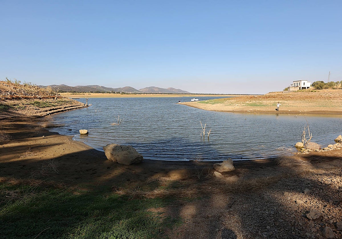 Imagen del embalse de Sierra Boyera