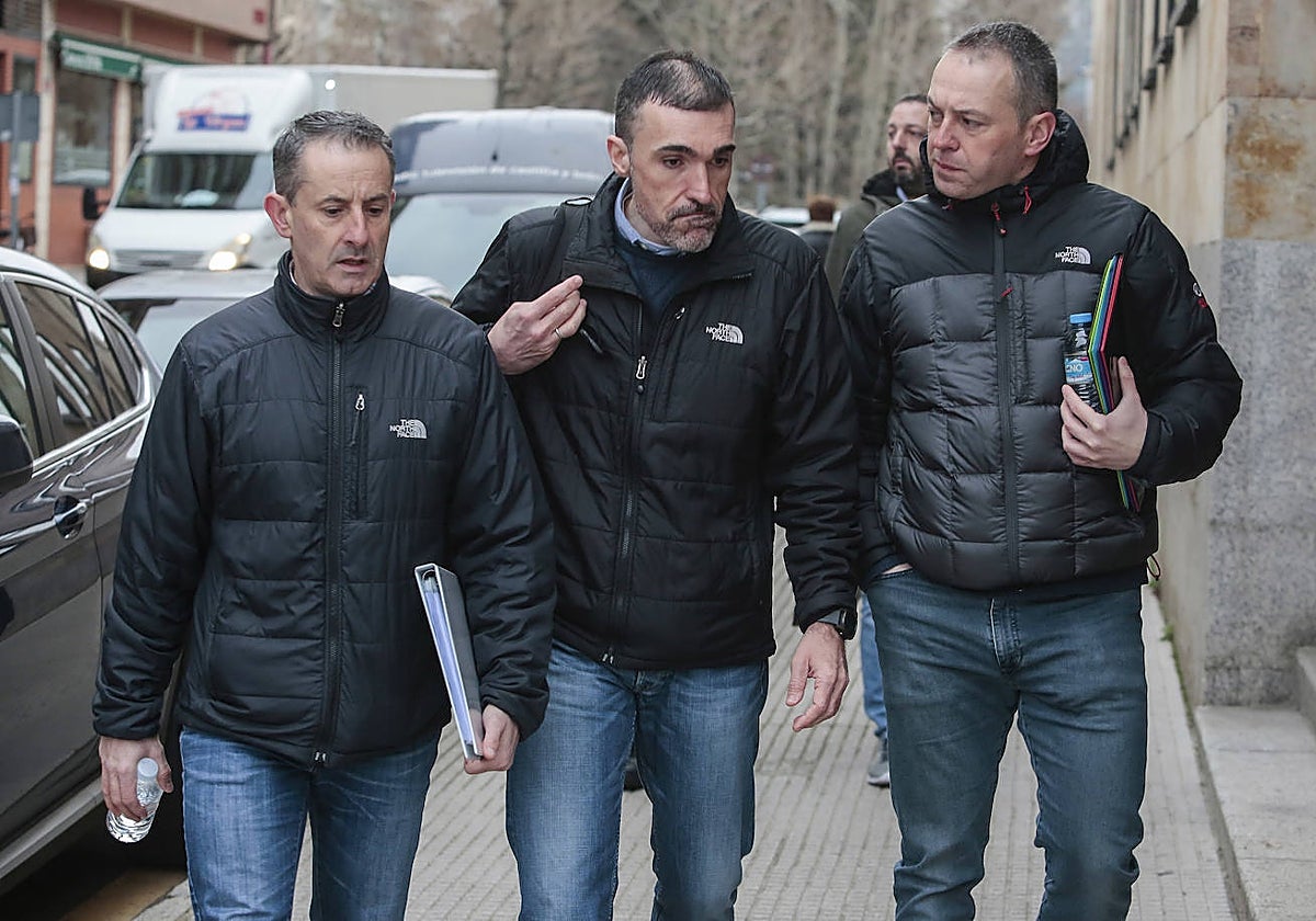 Tercera sesión de declaraciones de los acusados en el juicio por la muerte de seis mineros en el Pozo Emilio de la empresa Hullera Vasco Leonesa en octubre de 2013