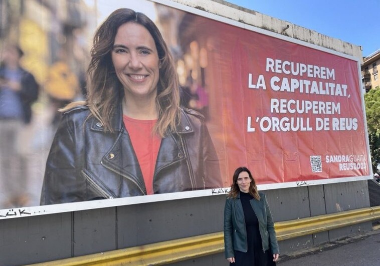 Pique entre candidatos socialistas  por un cartel que alienta la rivalidad entre Reus y Tarragona