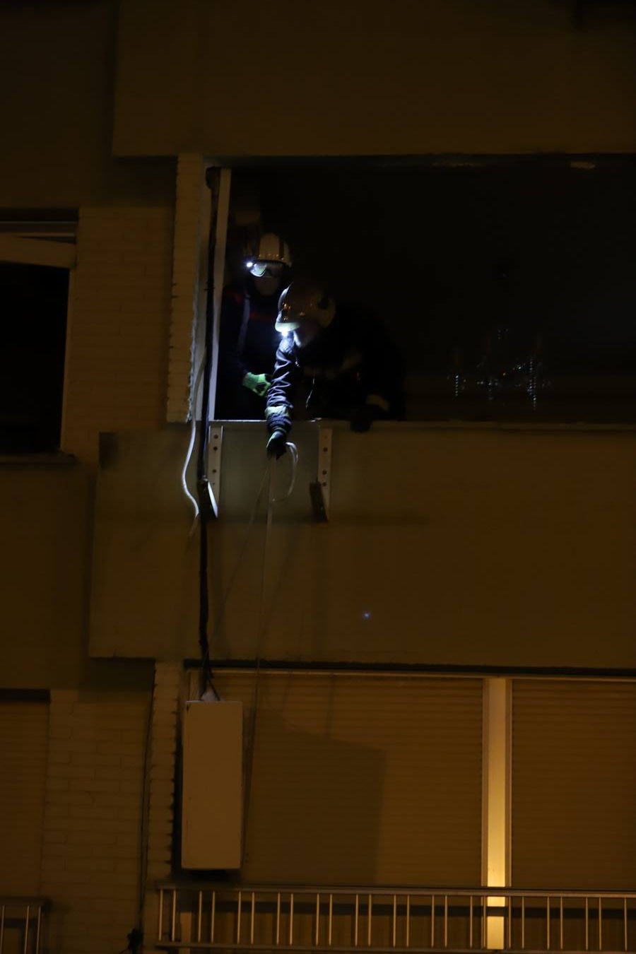 En imágenes, la tensión y el susto por la explosión en el Parque Figueroa