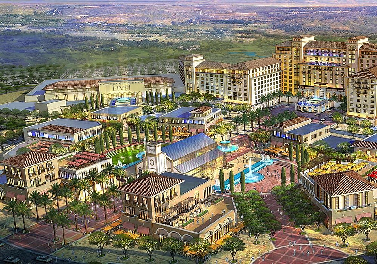 Recreación del macrocomplejo planteado en 2017