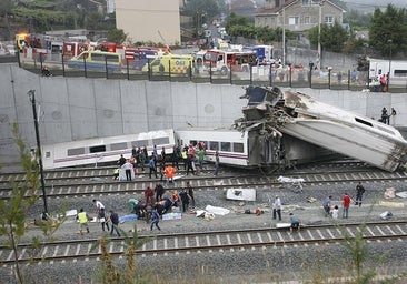 Hablan las víctimas del accidente del Alvia: «No tengo espejos, me veo como un monstruo»