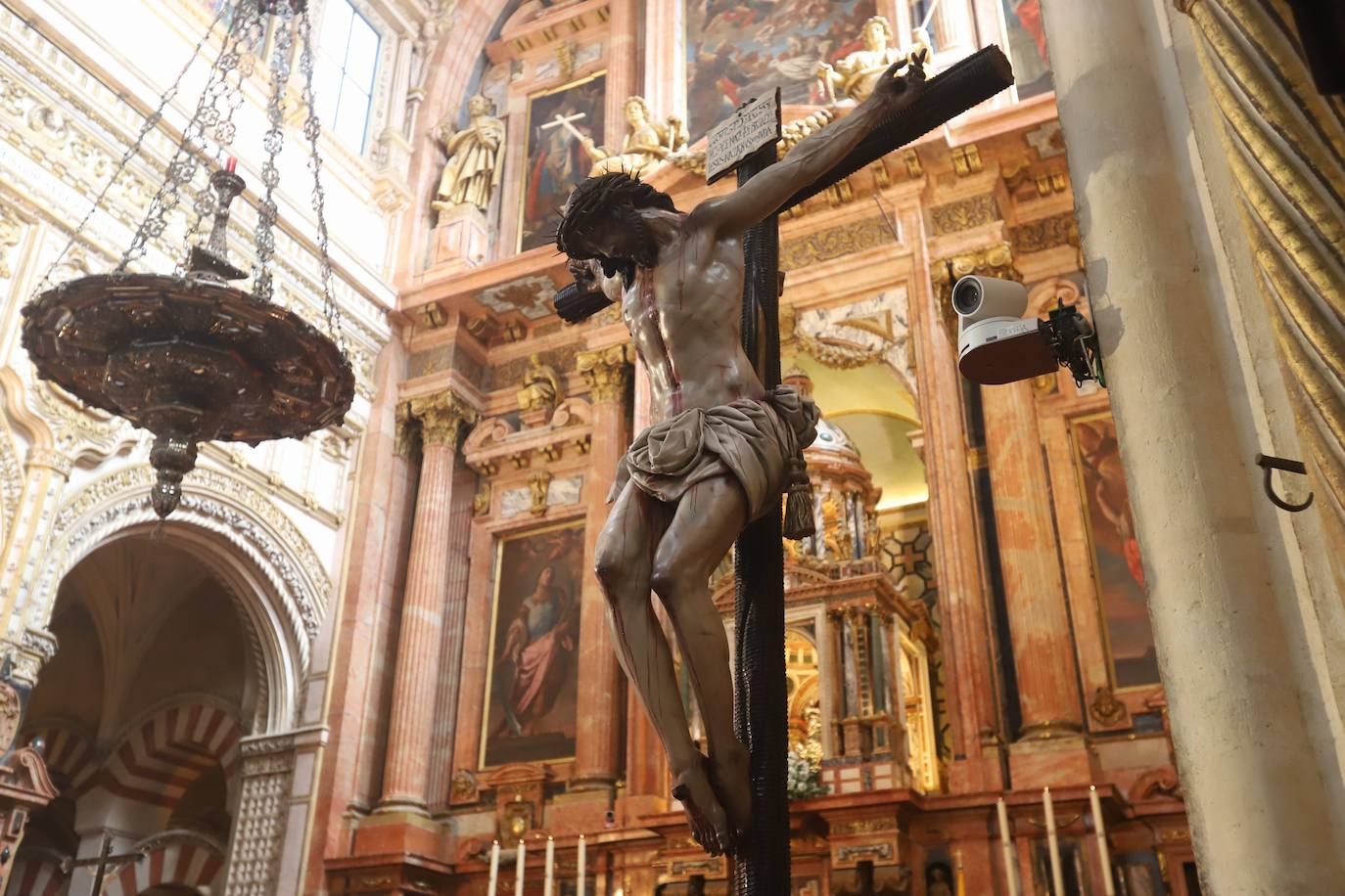 La bendición del nuevo Cristo de la Piedad de Córdoba, en imágenes