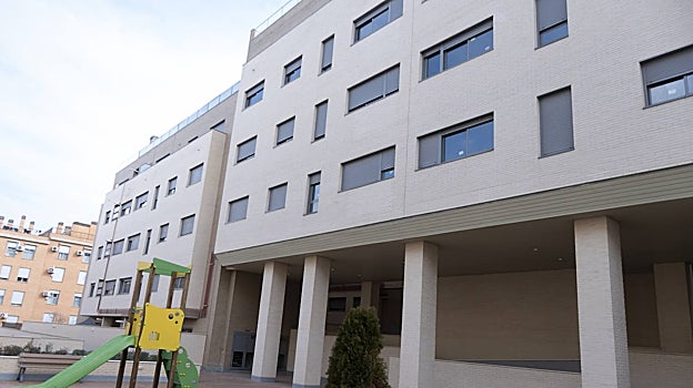 Patio interior dele edificio