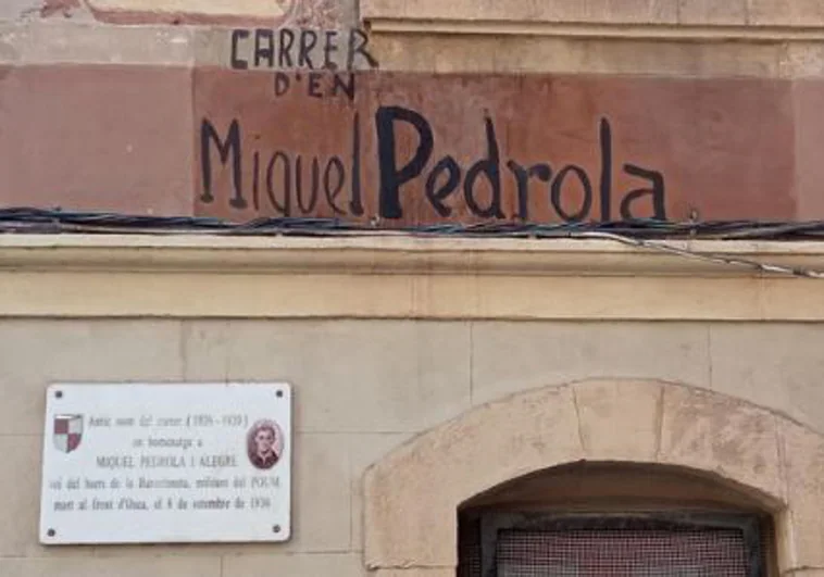 Adiós a otro almirante del callejero de Barcelona: Colau homenajeará en su lugar a un miliciano republicano