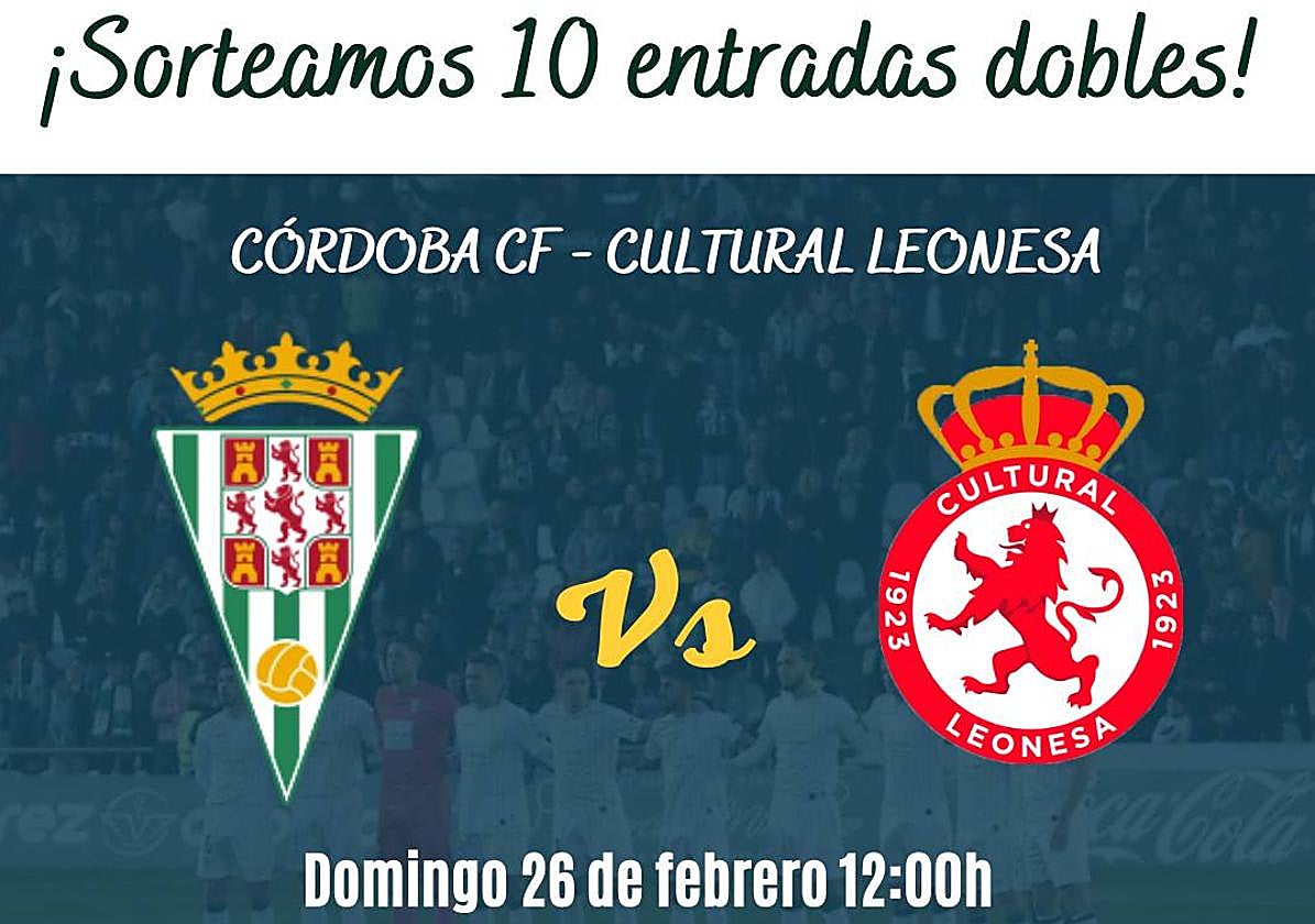 Infografía del partido del Córdoba para este fin de semana