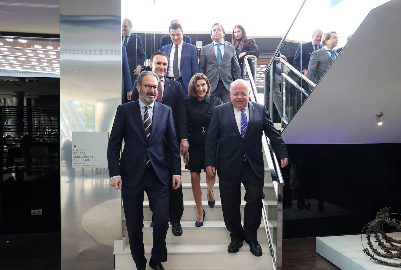 Las mejores imágenes de la conferencia de la consejera de Empleo de la Junta de Andalucía