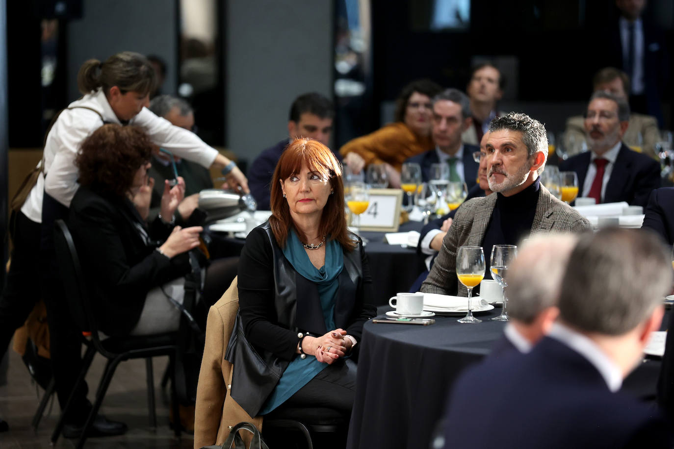 Las mejores imágenes de la conferencia de la consejera de Empleo de la Junta de Andalucía