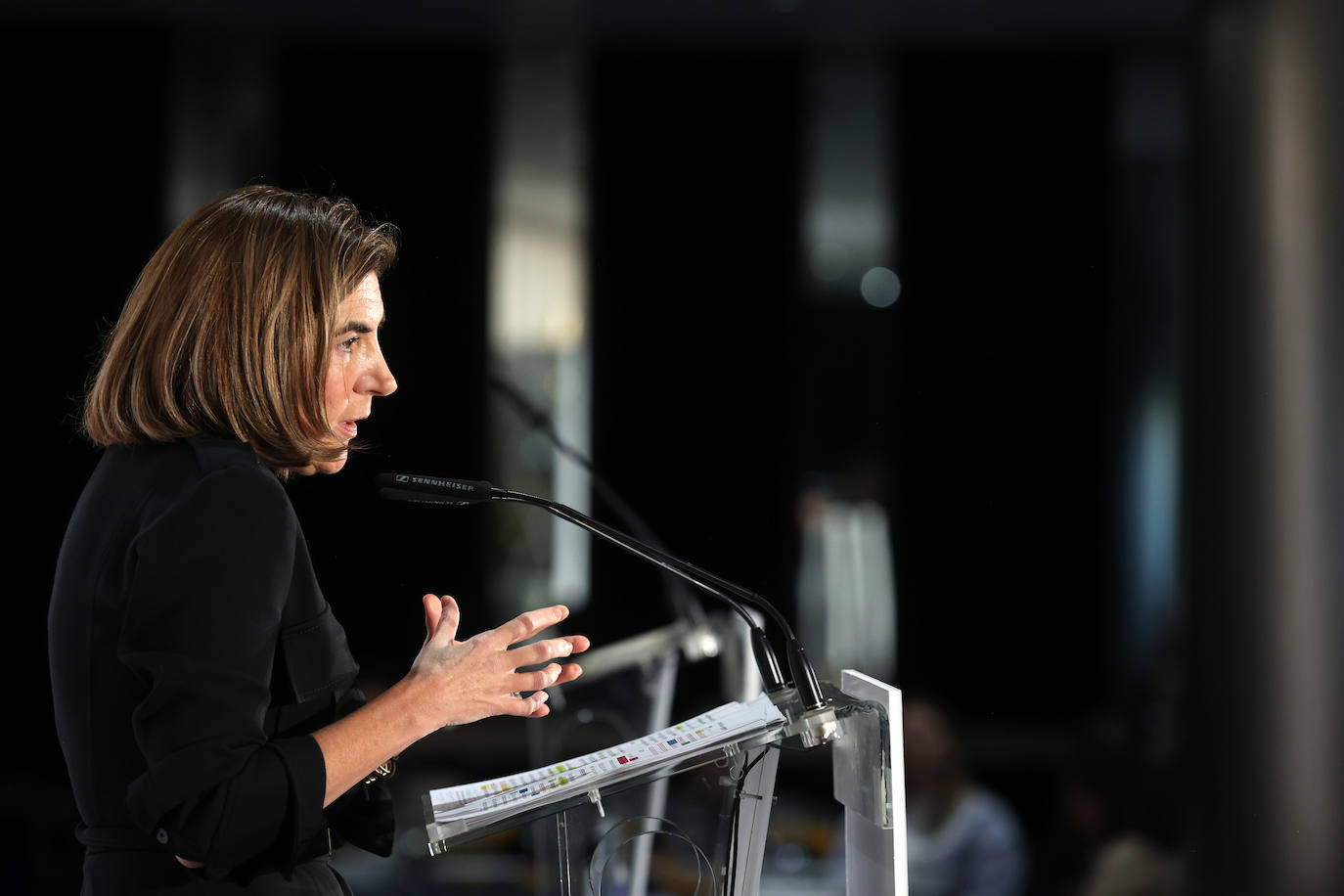 Las mejores imágenes de la conferencia de la consejera de Empleo de la Junta de Andalucía