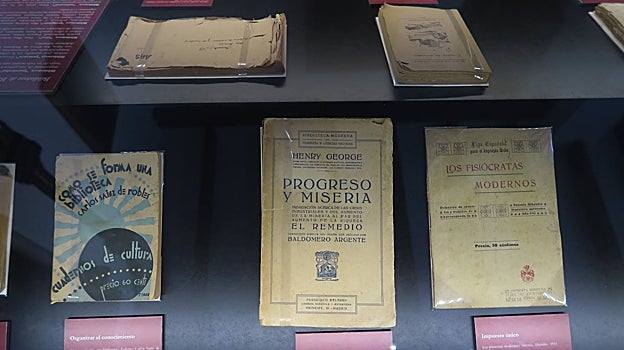 Objetos del notario expuestos en el museo