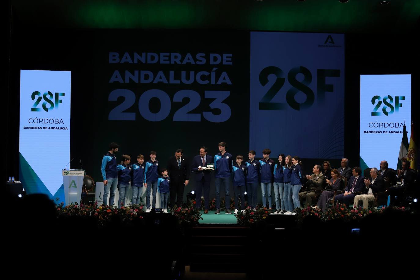 La entrega de las Banderas de Andalucía en Córdoba, en imágenes