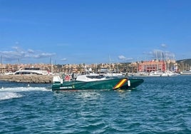 La Guardia Civil estrena en Algeciras la lancha «más rápida del mundo» para alcanzar a los narcos en el mar