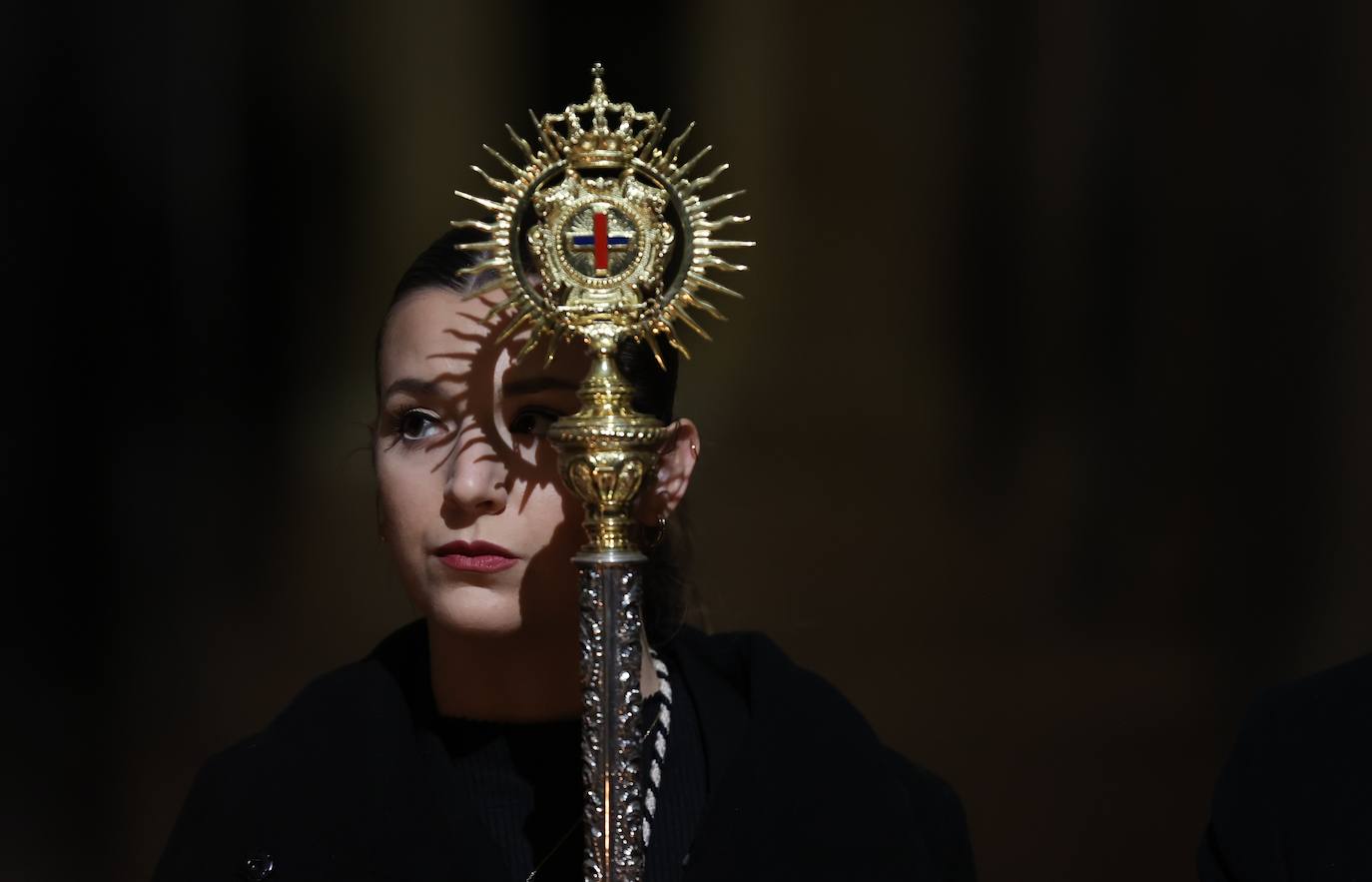 El Vía Crucis de las cofradías con Jesús del Buen Suceso de Córdoba, en imágenes