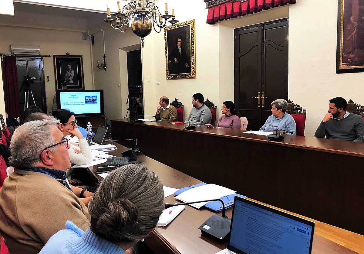 Pleno del Ayuntamiento de Priego de Córdoba