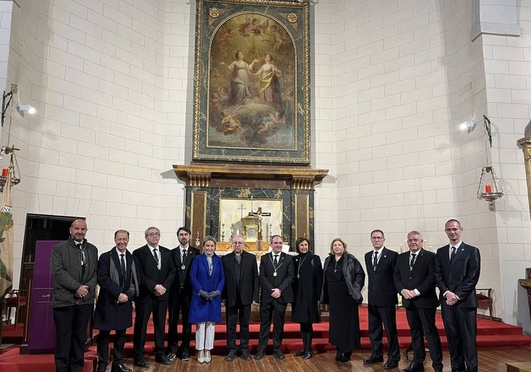 Fernando Redondo toma posesión como Hermano Mayor de la Cofradía de la Caridad