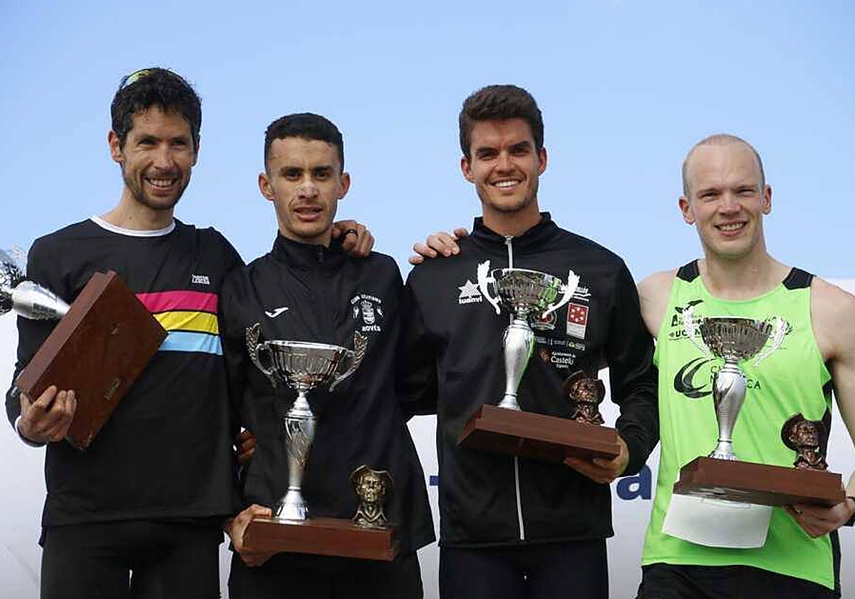 Imagen del podio masculino