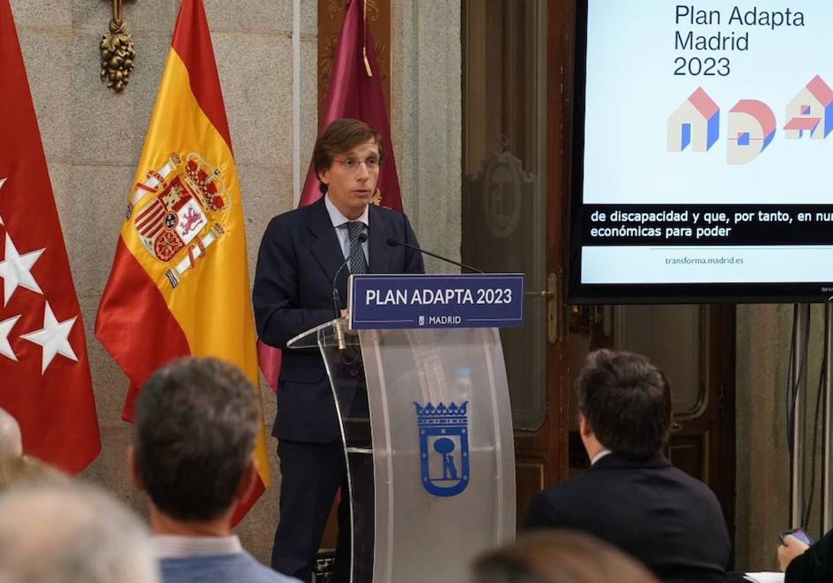 Almeida, durante la presentación del programa de este año