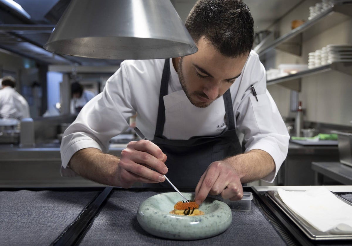 Cristóbal Muñoz, en las cocinas de Ambivium