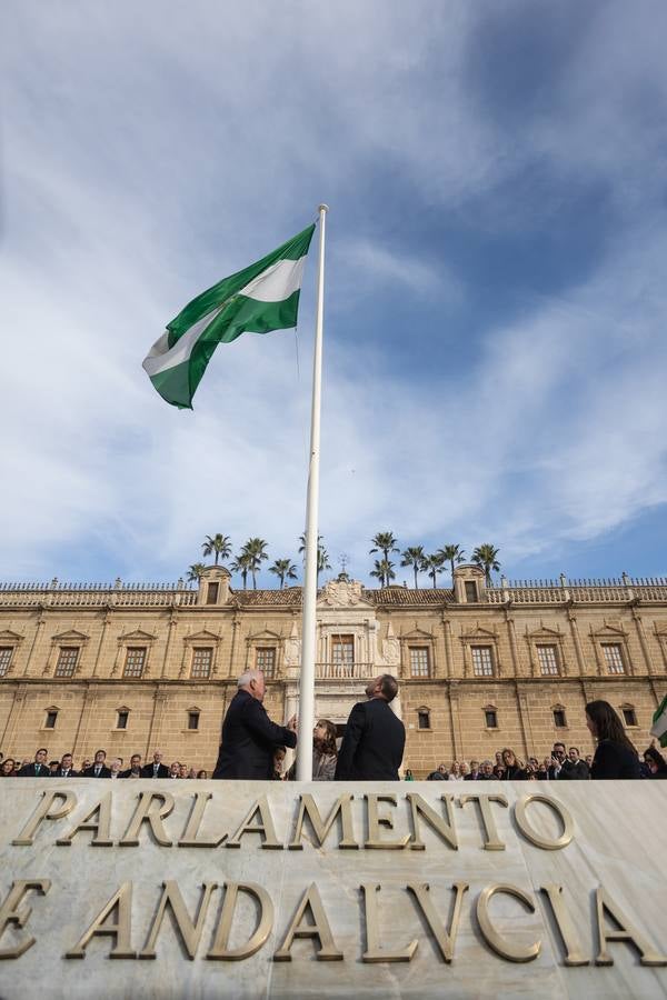 Acto institucional de celebración del 28F en el Parlamento de Andalucía